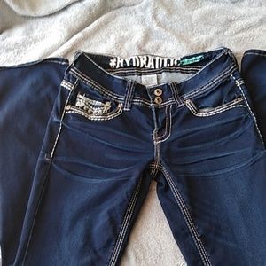 Almost New Hydraulic embellished Bailey slim boot